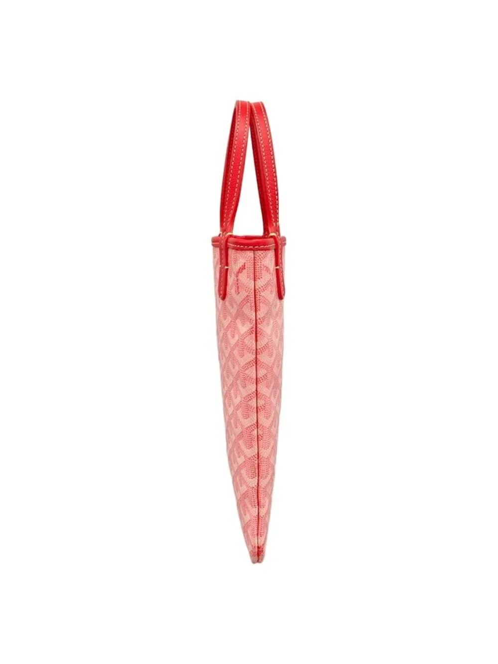Goyard Tote Bag Poitiers Pink Markage Leather